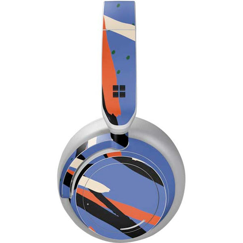 Abstract Lines Surface Headphones Skin